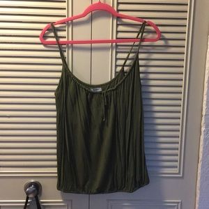Army Green Camisole/Tank-Top Old Navy